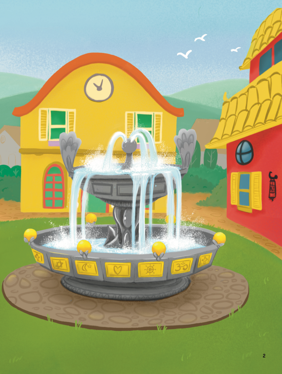 Gokul Village and The Mystery of the Vanishing Colors (Hardcover Picture Book)