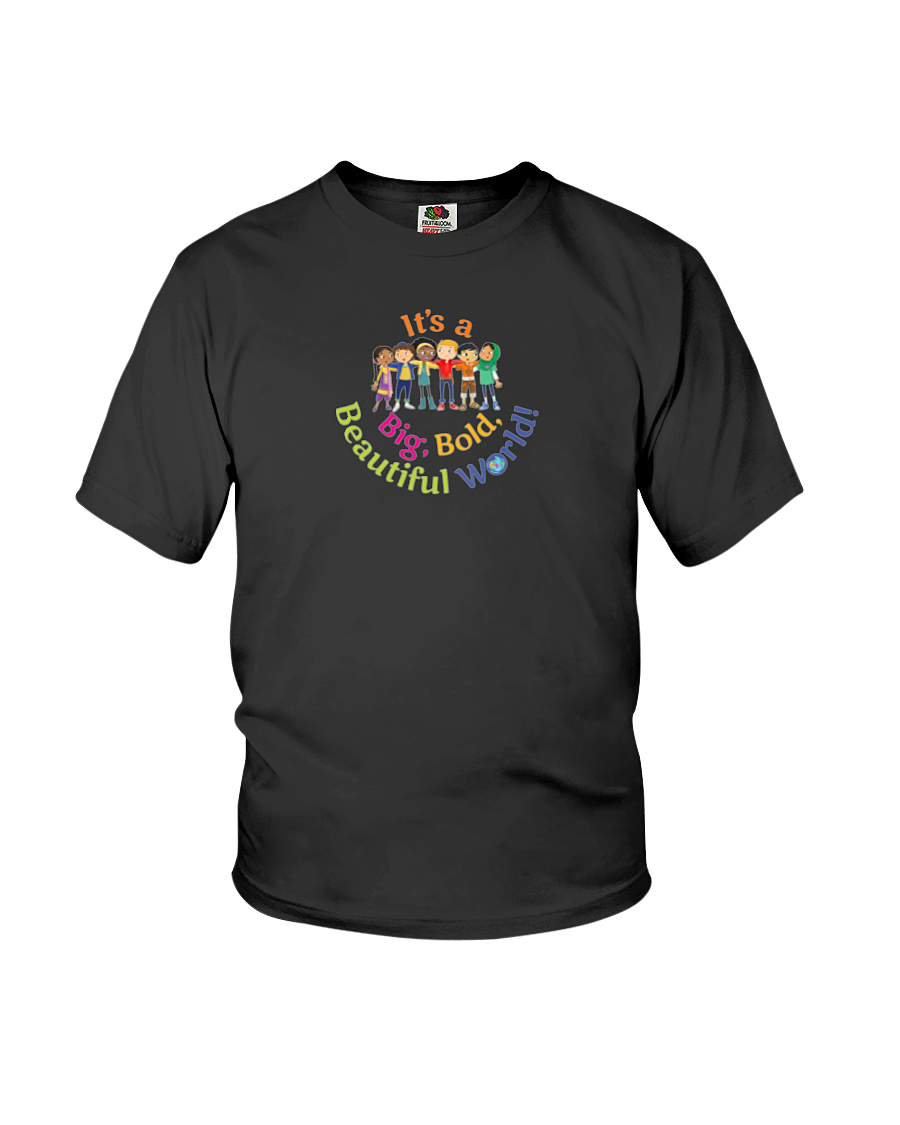 It's a Big, Bold, Beautiful World! KIDS T-shirt (More Colors Available)