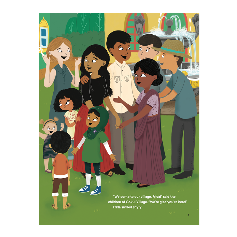 Gokul Village and the Big Feast (Hardcover Picture Book)